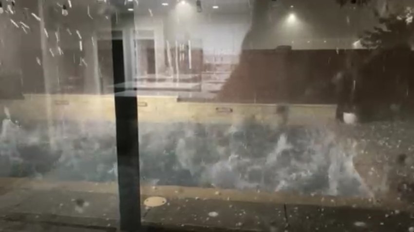 Hail Storm Pounds North Texas Swimming Pools