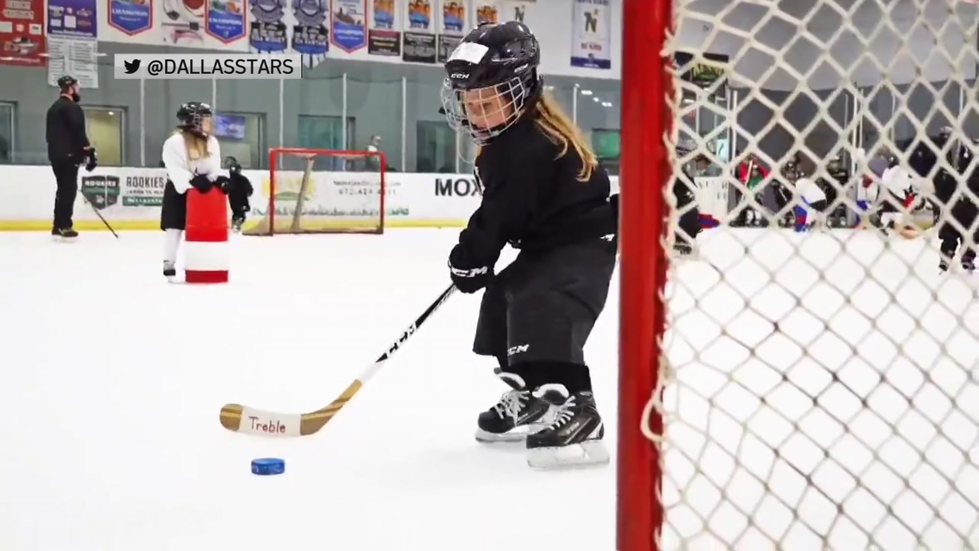 Dallas Stars Girls Hockey Program Grows in Popularity