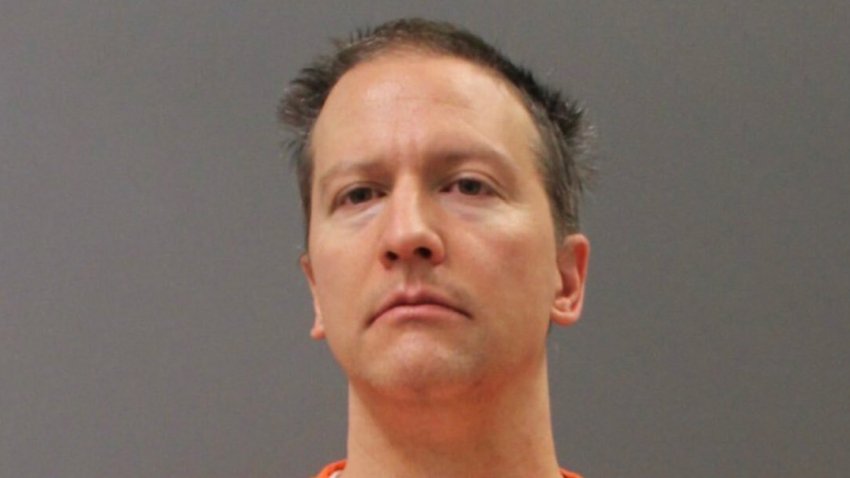 Former Minneapolis police officer Derek Chauvin as seen in a booking photo on April 21, 2021.