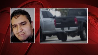 Police are searching for Ricardo Navarro-Carvajal, who they say shot Doris Ramirez on Sunday in east Oak Cliff.