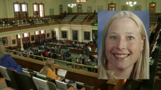 She was murdered by someone she loved and trusted. Now more than two decades later, the story of a Grand Prairie teenager is the inspiration behind legislation aimed at protecting young Texans from domestic and dating violence. Here's NBC 5's Allie Spillyards.