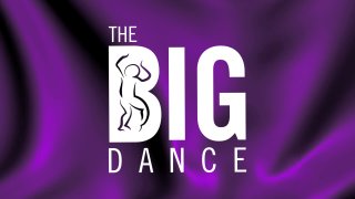 Dallas Black Dance Theatre's The Big Dance Logo over purple background