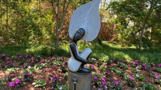 Dallas Arboretum Sitting Pretty ZimSculpt