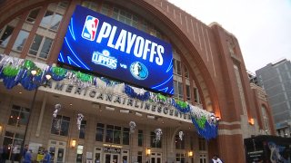 There's excitement with the Dallas Mavericks in the playoffs. At this time last year, many people didn't know when they’d be back inside an arena.