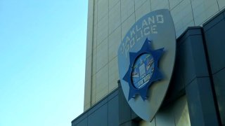 Oakland Police Department logo.