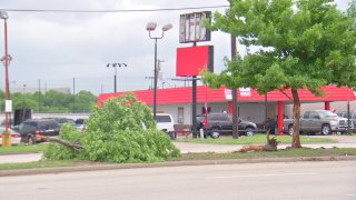 One person died Friday when a pickup lost control while driving west in the 3300 block of Pioneer Parkway and hit a tree in the median, police said. Three other people died in a separate crash early Saturday in Arlington.