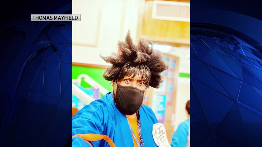 Fort Worth Math Teacher Gets Into Character to Connect With Students