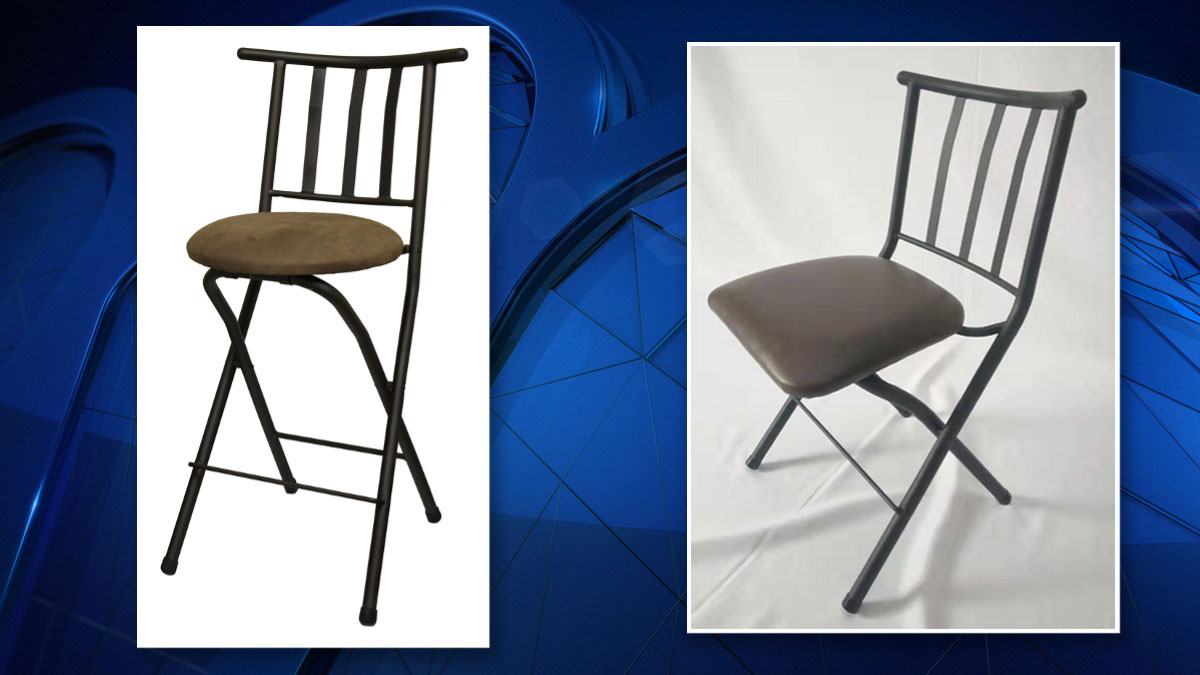 Nearly 800K Folding Chairs Sold at Walmart Recalled – NBC 5 Dallas-Fort