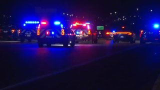 Two people were killed in a fiery crash Friday night that Fort Worth police say may have involved an intoxicated driver.