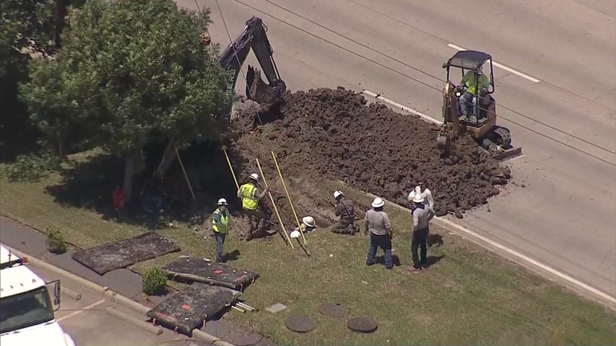 Frisco Construction Crew Cuts Gas Line, Prompts Evacuation NBC 5