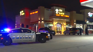 One person was fatally shot Tuesday after following an altercation with an armed security guard outside a southeast Dallas gas station in the 100 block of North Jim Miller Road, police say.
