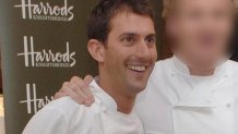 Mark Sargeant at Harrods, central London.