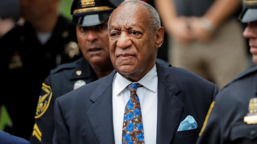 Actor and comedian Bill Cosby arrives at the Montgomery County Courthouse