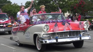 The Fourth of July Parade in Arlington, Texas in 2019.