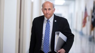 Rep. Louie Gohmert, R-Texas, arrives for the House Judiciary Committee markup of the Elder Abuse Protection Act, the Criminal Judicial Administration Act, and other amendments in Rayburn Building on Tuesday, May 18, 2021.