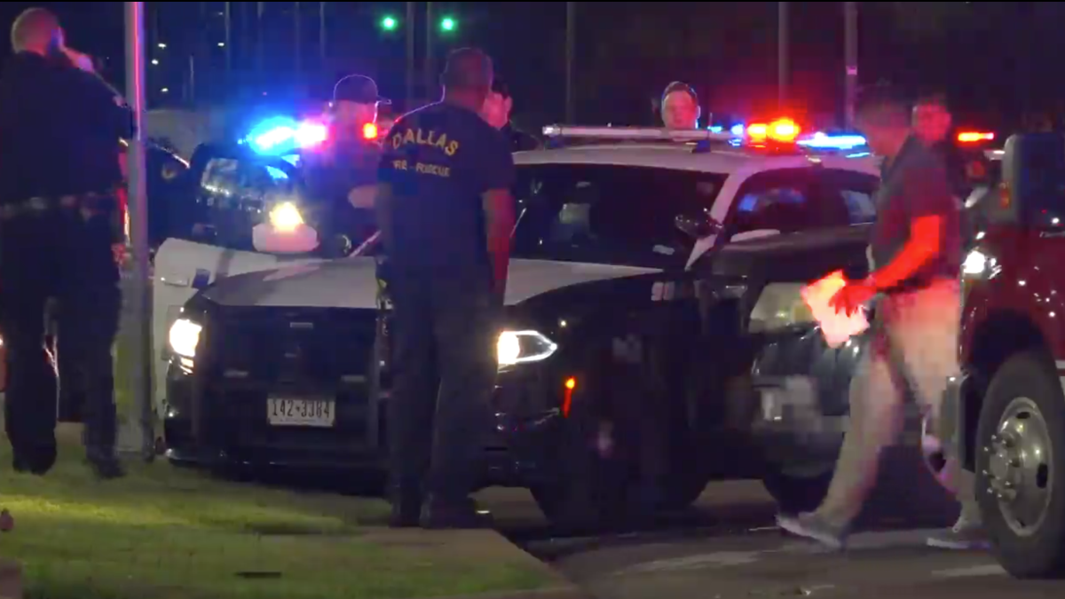 Police Officers Uninjured After Overnight Crash in Dallas – NBC 5 ...
