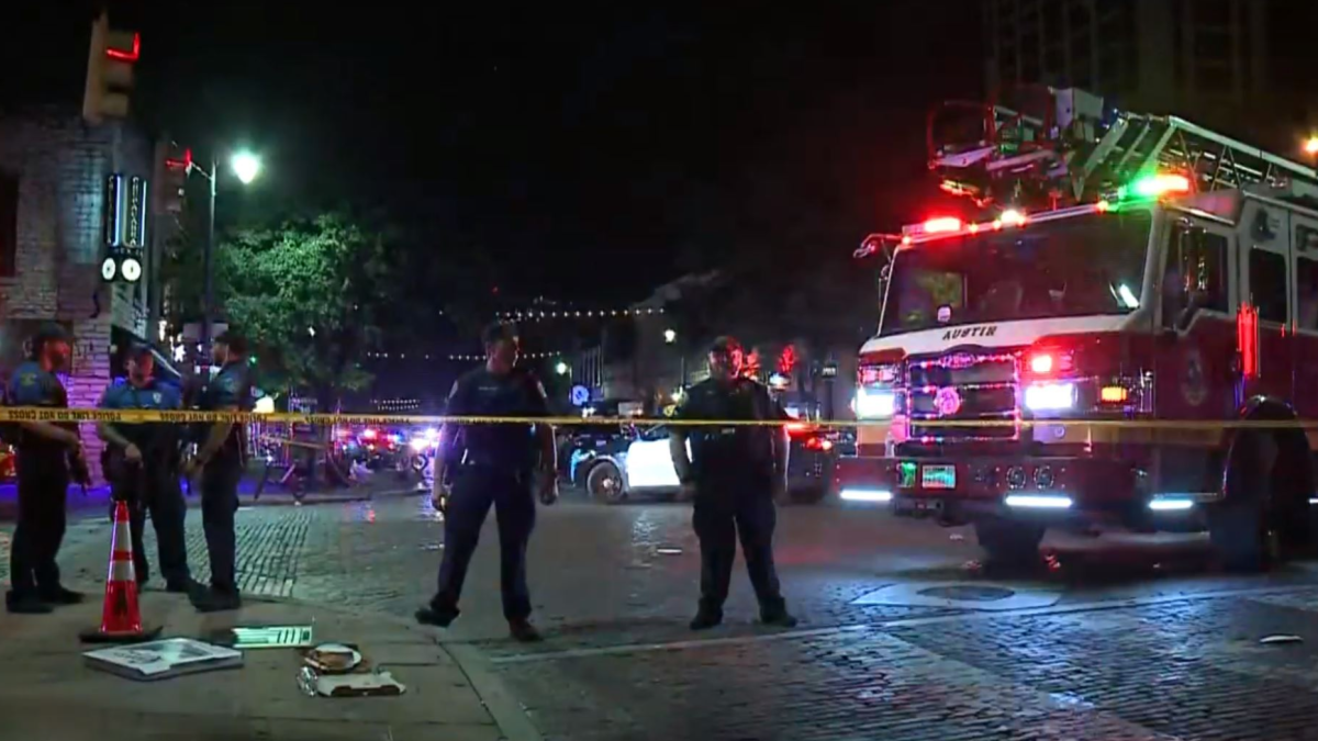Police Arrest 1 of 2 in Austin Mass Shooting That Wounded 14 NBC 5