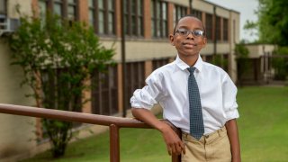 Elijah Robertson, a fifth-grader at Clara Oliver Elementary School in Dallas, has written three adventure fiction novels for his school library, and heβs just getting started.