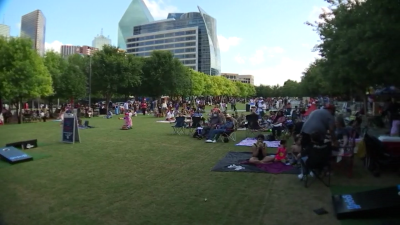 Klyde Warren Park Hosts First Large-Scaled, Public Event Since Pandemic Began