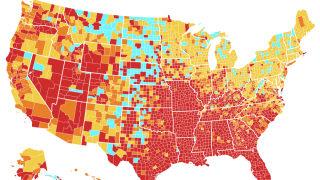 Should You Be Wearing a Mask Again? Here’s a Map of the Covid Hot Spots Subject to the CDC’s New Mask Guidance