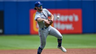 Rangers Blue Jays Baseball Culberson