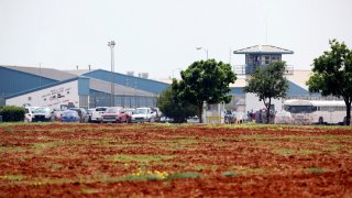 Dolph Briscoe Unit correctional facility in Dilley, Texas