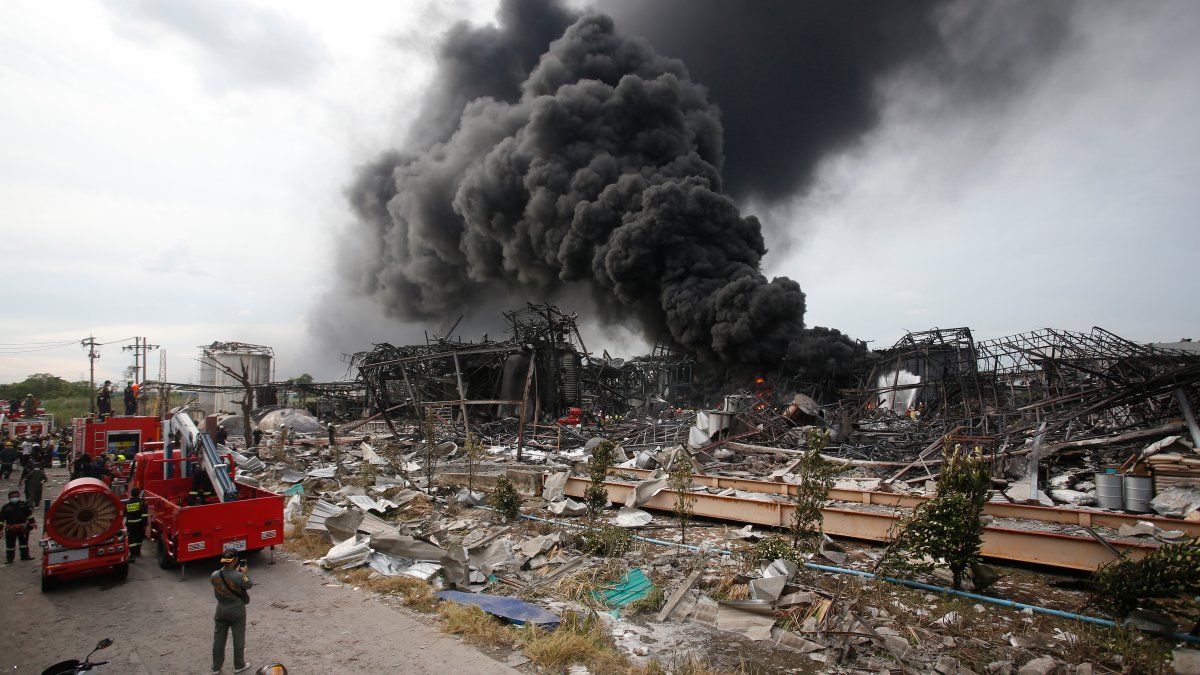 Thai Chemical Factory: Evacuations Ordered After Explosion – NBC 5 ...