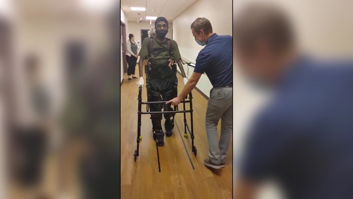 Paralyzed Former DeSoto Football Player Talks About Setting New