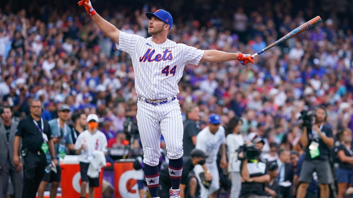 Home Run Derby: Mets' Pete Alonso Dances to 2nd Straight Title – NBC 5  Dallas-Fort Worth
