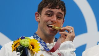 Tom Daley of Team Great Britain