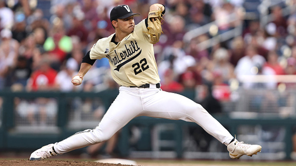 Texas Rangers select Vandy pitcher Jack Leiter in MLB Draft