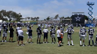 dallas cowboys practice