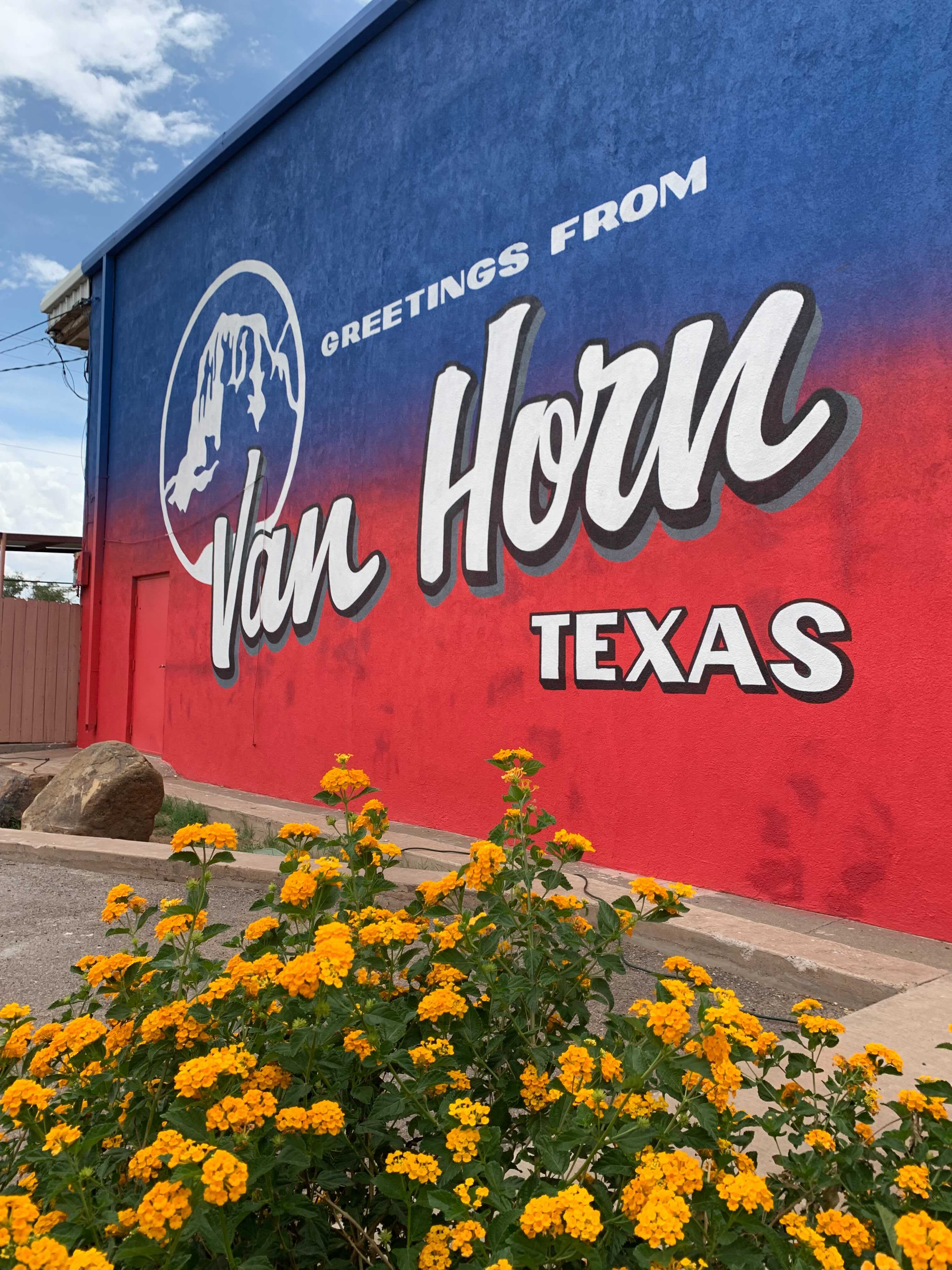 Van Horn, Texas: A Cool Little Town in W Texas and home of Blue