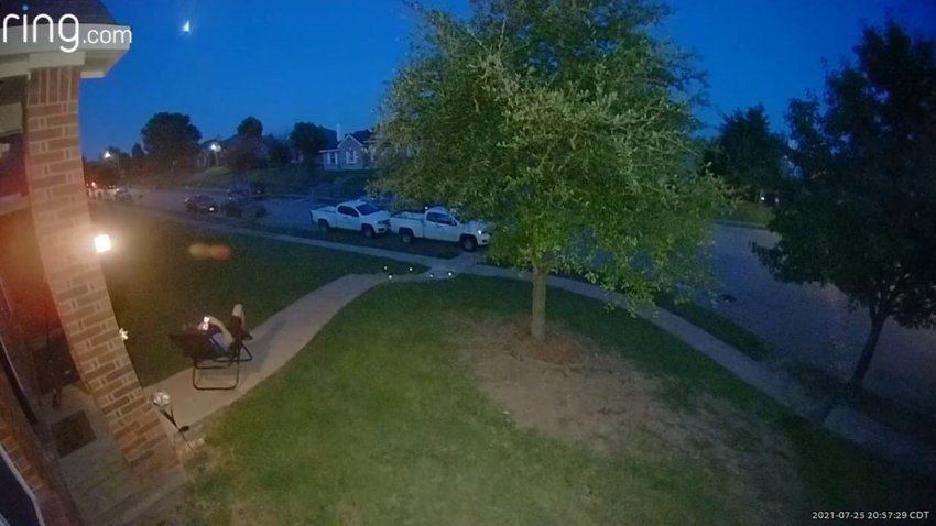 North Texans Share Videos of Brillant Fireball Lighting Up the Sky