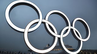 Olympic Rings in tokyo