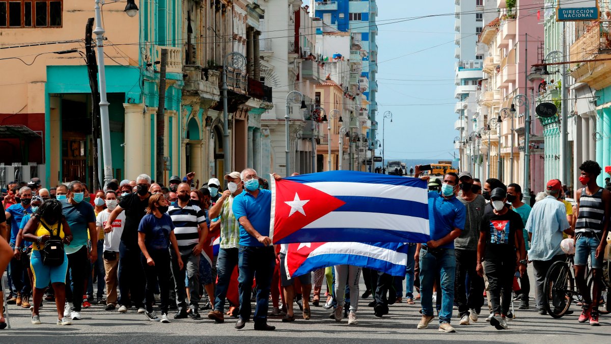 North Texans Stand in Solidarity Amid Protests in Cuba – NBC 5 Dallas-Fort Worth North Texans Stand in Solidarity Amid Protests in Cuba – NBC 5 Dallas-Fort Worth