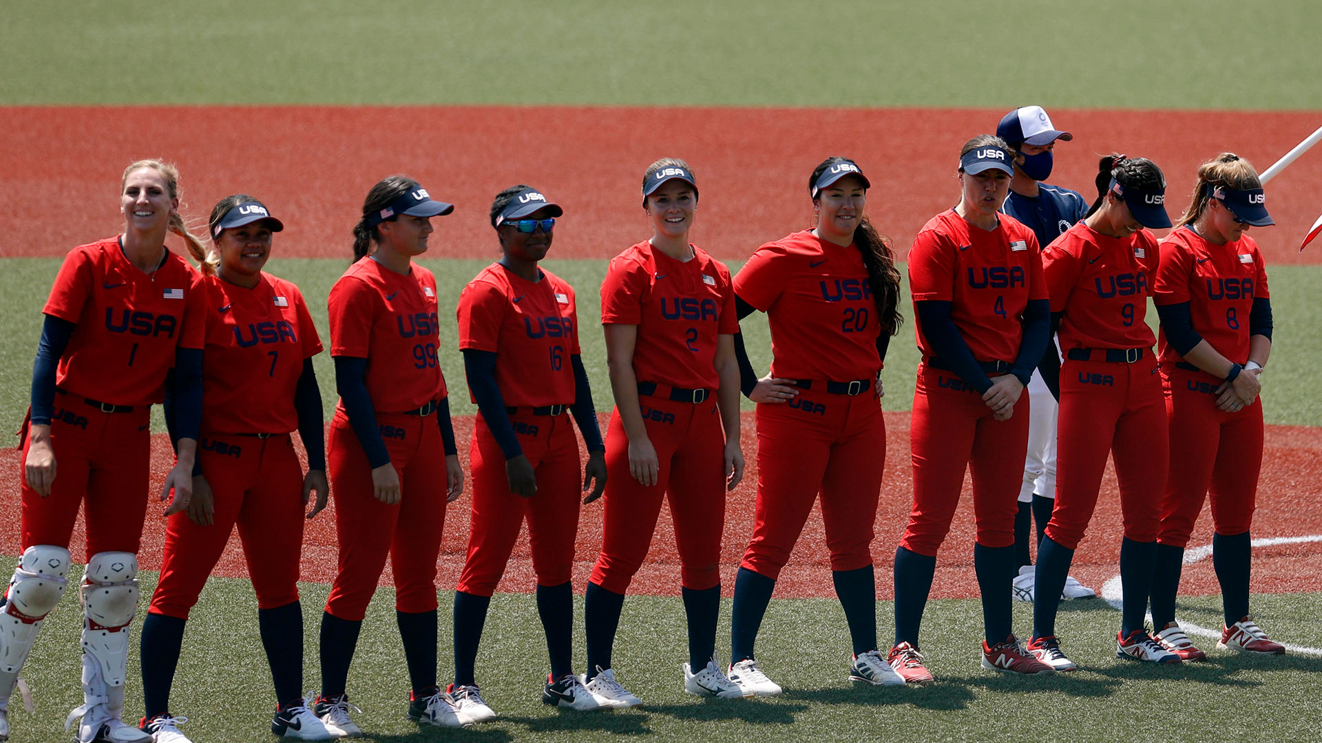 Team Usa Softball Defeats Italy In Their Opening Game Nbc 5 Dallas Fort Worth