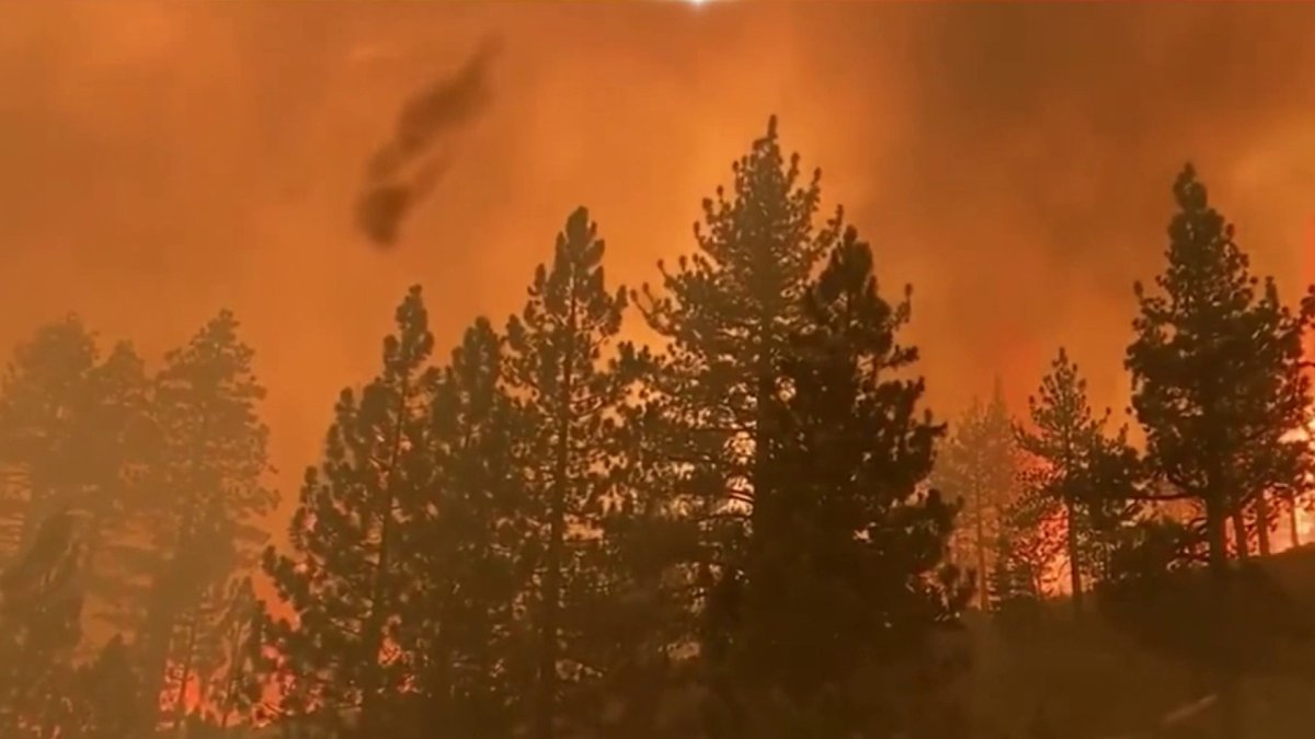 Lake Tahoe Threatened by Caldor Fire, More Ordered to Flee - Vimarsana News