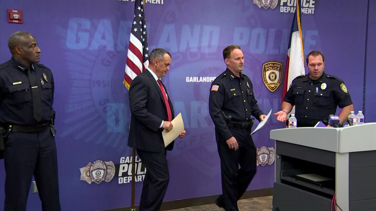 Raw Garland, Plano Police Departments, FBI Deliver Update on Sunday