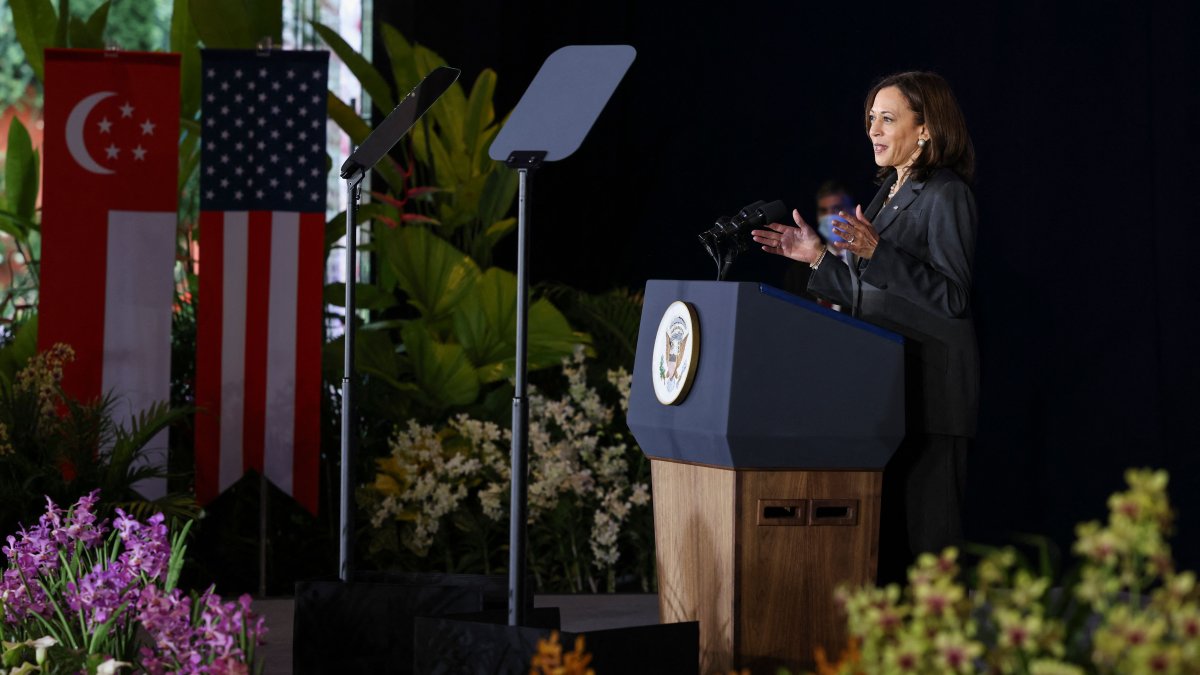 Harris Rebukes China in Speech on Indo-Pacific – NBC 5 Dallas-Fort Worth Harris Rebukes China in Speech on Indo-Pacific – NBC 5 Dallas-Fort Worth