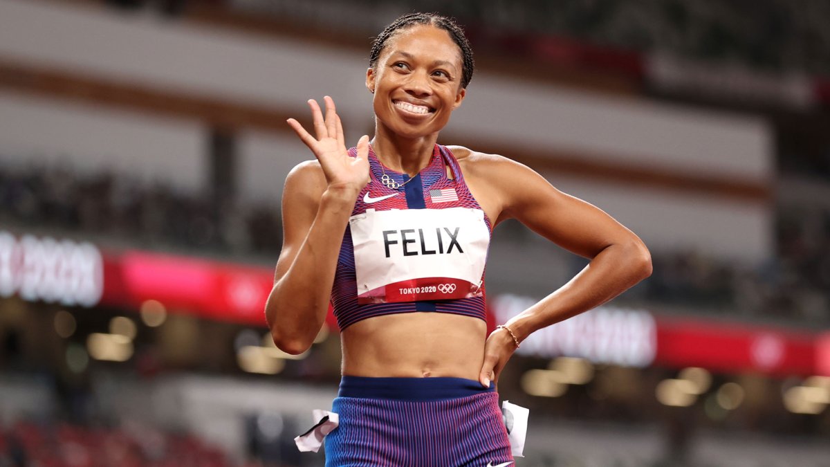 Allyson Felix Wins Bronze, First Olympic Medal as a Mom in 400m NBC 5