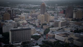 FILE: Buildings stand in the skyline of downtown San Antonio, Texas, U.S., on Thursday, June 5, 2014.