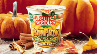 Pumpkin Spice-flavored Cup Noodles.