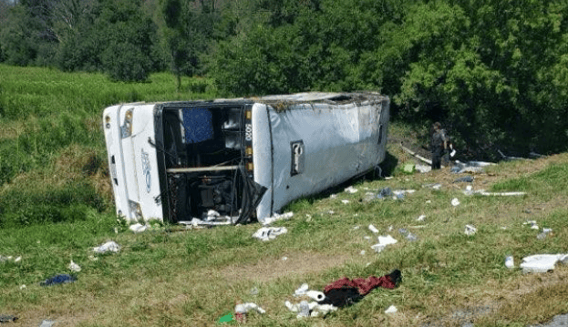 Tour Bus Crashes on NY Thruway; Over 50 People Taken to Hospitals - Vimarsana News