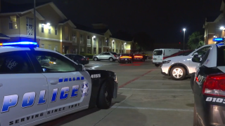 A man was fatally shot Tuesday evening while he sat in his vehicle, Dallas police say.