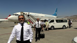 Pilots of Ariana Afghan Airlines