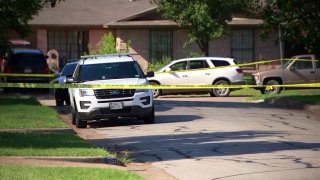 Two people have been charged in the death of man who was fatally shot Monday afternoon in Pleasant Grove.