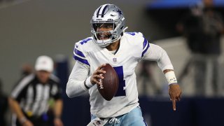 Prescott, Cowboys beat Eagles in 1st home game since injury