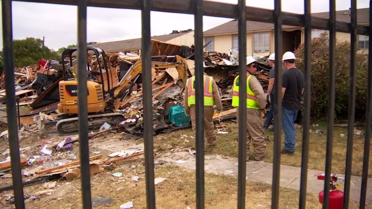 Search for Answers Continues at Apartment Explosion Site NBC 5 Dallas