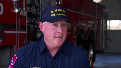 McKinney Fire Captain Shares Message of  ‘Higher Power' After Surviving ‘Widowmaker'